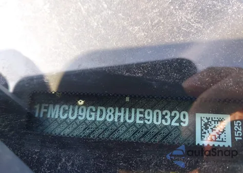 2017 Ford Escape Se из США, поврежденный, VIN 1FMCU9GD8HUE90329